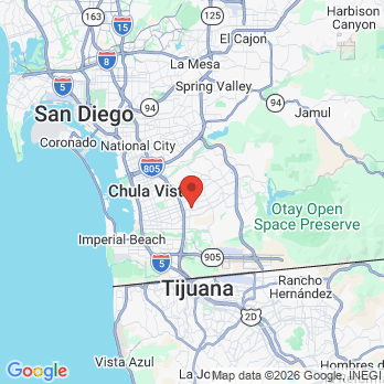 Map to Nicolo Addario DDS office in Chula Vista, CA