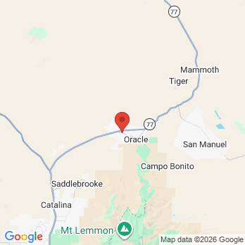 Map to Bradley Kaiser DMD PLLC office in Oracle, AZ