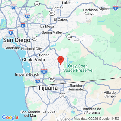 Map to  office in Chula Vista, CA
