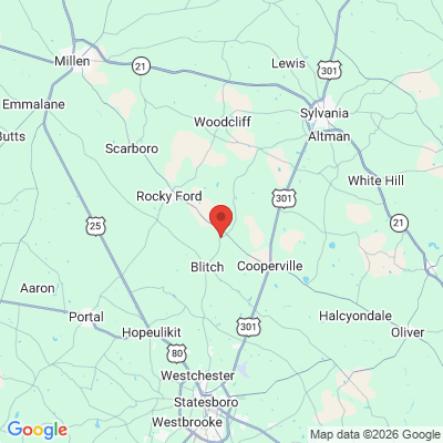 Map to  office in Ogeechee, GA