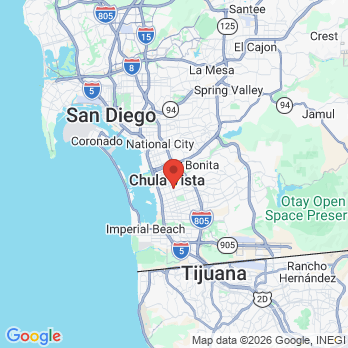 Map to Primary Office office in Chula Vista, CA