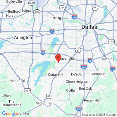 Map to  office in Duncanville, TX