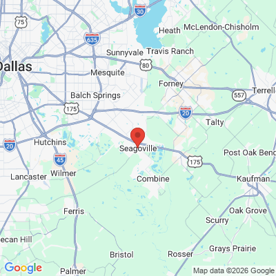 Map to  office in Seagoville, TX