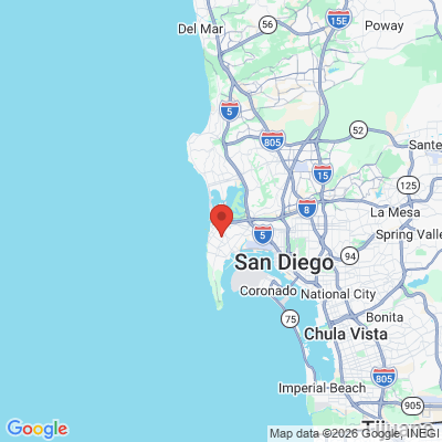 Map to  office in San Diego, CA