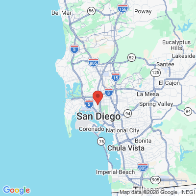 Map to  office in San Diego, CA