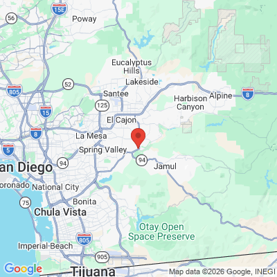 Map to  office in El Cajon, CA