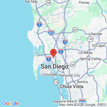 Map to Complete Dental Health office in San Diego, CA