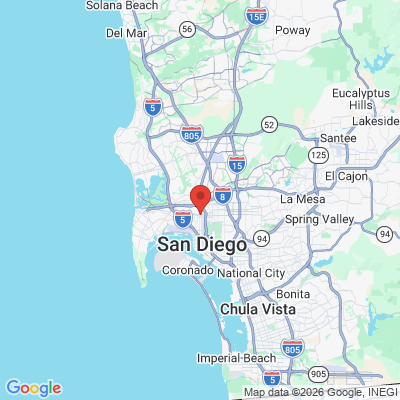 Map to  office in San Diego, CA