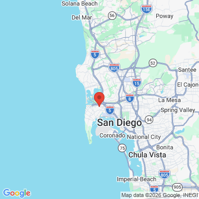 Map to  office in San Diego, CA