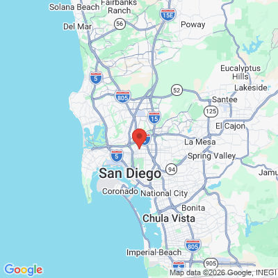 Map to  office in San Diego, CA