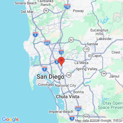 Map to  office in San Diego, CA