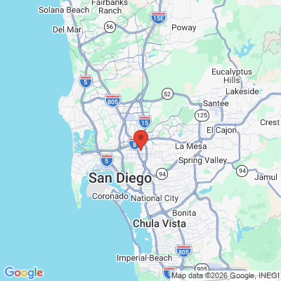 Map to  office in San Diego, CA