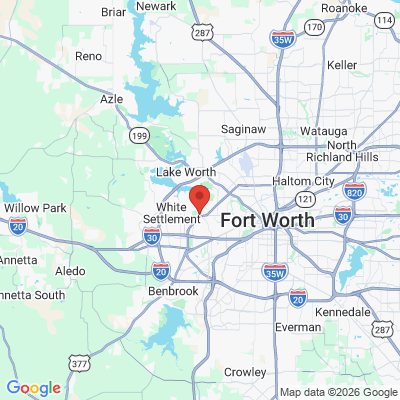 Map to  office in Westworth Village, TX