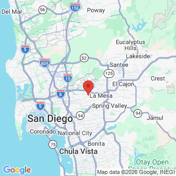 Map to Center Point Dental Group office in San Diego, CA