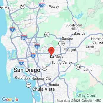 Map to Maricela Murillo, DDS office in San Diego, CA