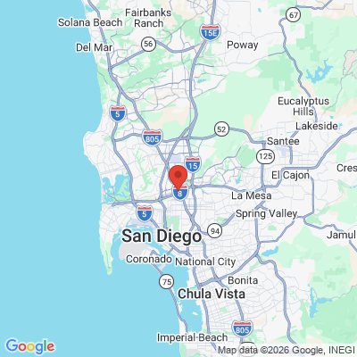 Map to  office in San Diego, CA