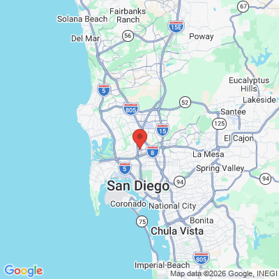 Map to  office in San Diego, CA