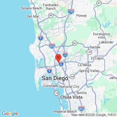 Map to  office in San Diego, CA