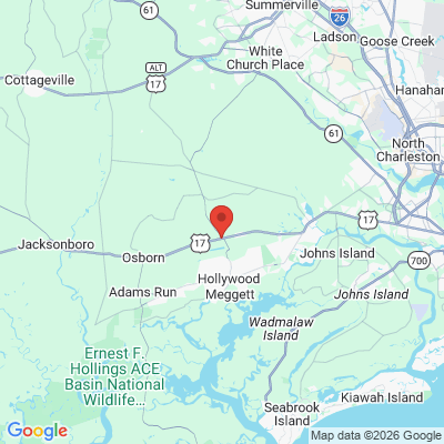 Map to  office in Ravenel, SC