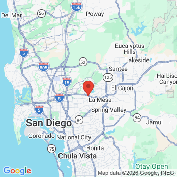 Map to Primary Office office in San Deigo, CA