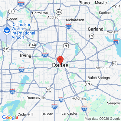 Map to  office in Dallas, TX