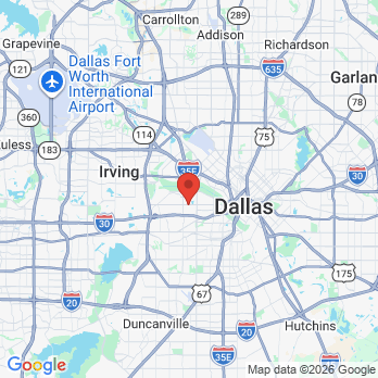 Map to Primary Office office in Dallas, TX