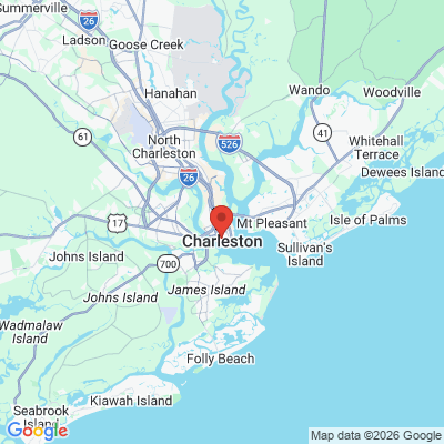 Map to  office in Charleston, SC