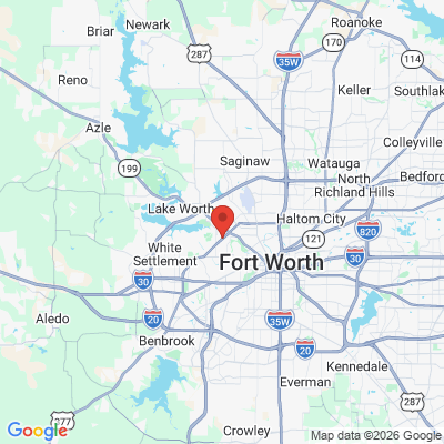 Map to  office in Fort Worth, TX