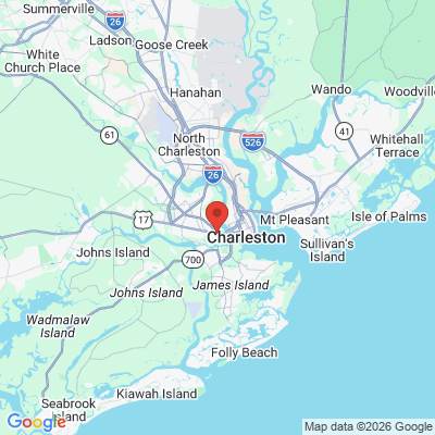Map to  office in Charleston, SC