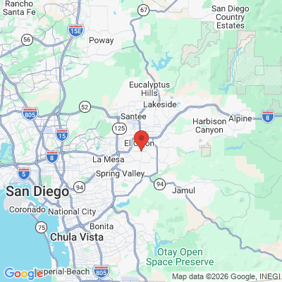 Map to  office in El Cajon, CA