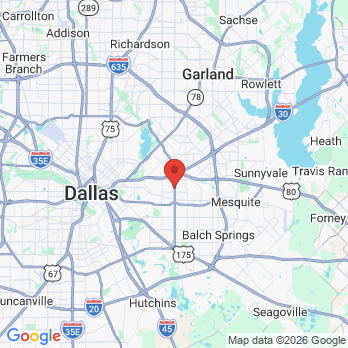 Map to Primary Office office in Dallas, TX