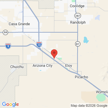 Map to Precious Detnal service, PLC office in Eloy, AZ