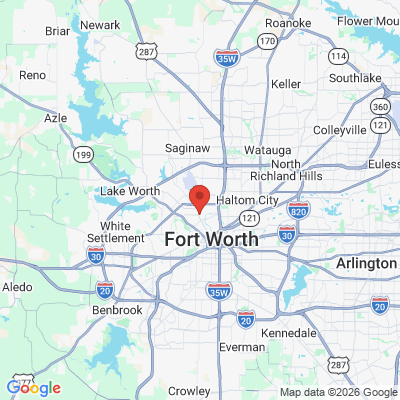 Map to  office in Fort Worth, TX