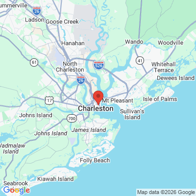 Map to  office in Charleston, SC