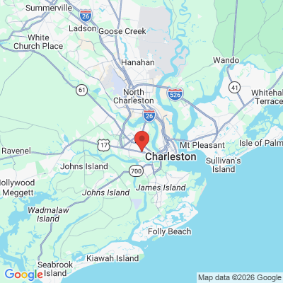 Map to  office in Charleston, SC