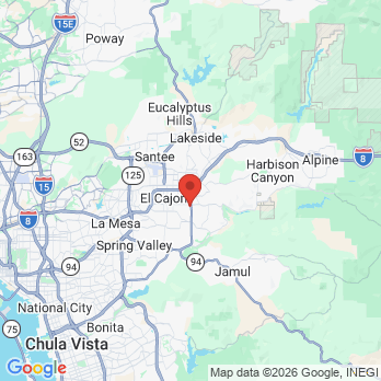 Map to Primary Office office in El Cajon, CA