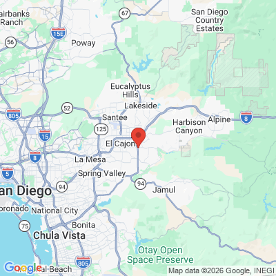 Map to  office in El Cajon, CA