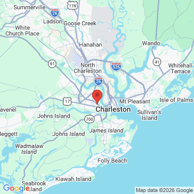 Map to  office in Charleston, SC