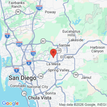 Map to Primary Offiemily bland dds. inc office in La Mesa, AZ