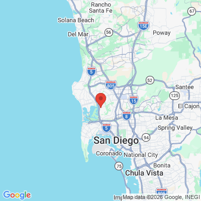Map to  office in San Diego, CA