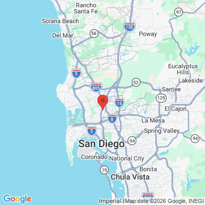 Map to  office in San Diego, CA