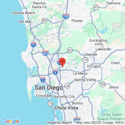 Map to  office in San Diego, CA