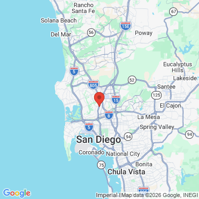 Map to  office in San Diego, CA