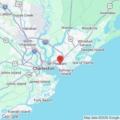 Map to  office in Mount Pleasant, SC