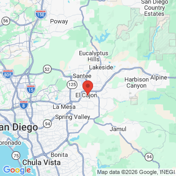 Map to Primary Office office in San Diego, CA