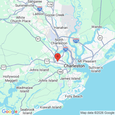 Map to  office in Charleston, SC