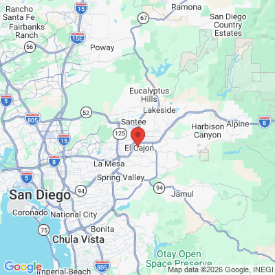 Map to  office in El Cajon, CA