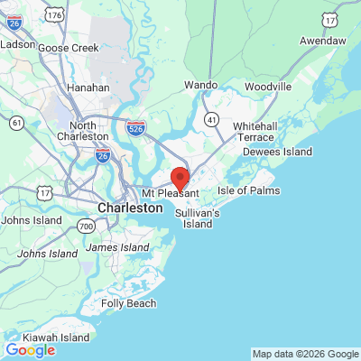 Map to  office in Mount Pleasant, SC