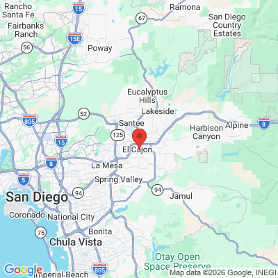 Map to  office in El Cajon, CA