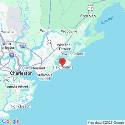 Map to  office in Isle Of Palms, SC
